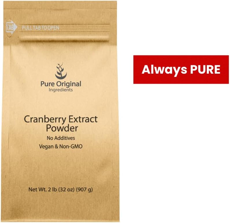Gluten-Free Cranberry Extract Herbal Supplement with Pure Original Ingredients (2 Pound)