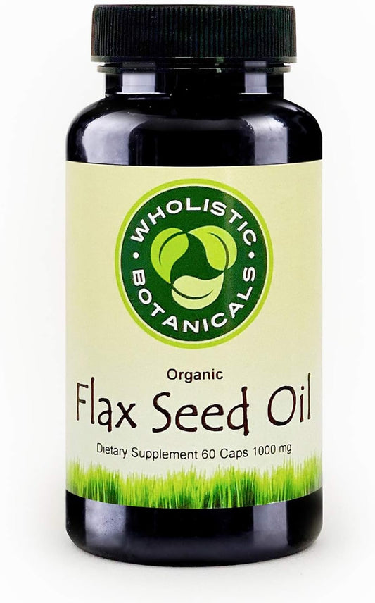 Gluten Free Omega 3 6 9 Brain Supplement Capsules for Immune and Inflammatory Support - Wholistic Botanicals