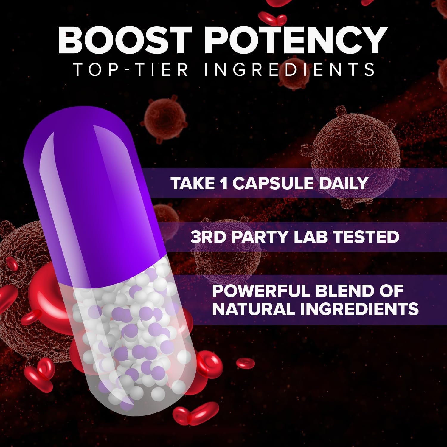 Glyco Boost Capsules - Natural Formula for Healthy Levels (300 Capsules)