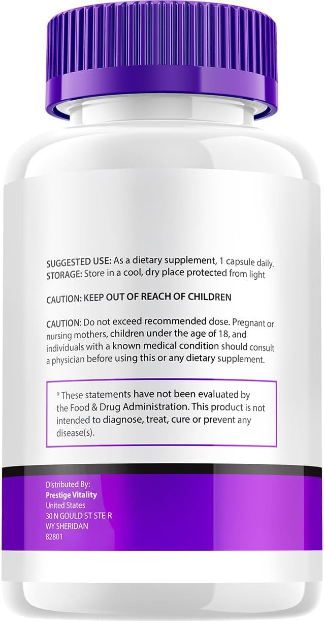 Glyco Optimizer Capsules - All Natural Formula for Healthy Glyco Levels, Maximum Strength Supplement - 60 Capsules