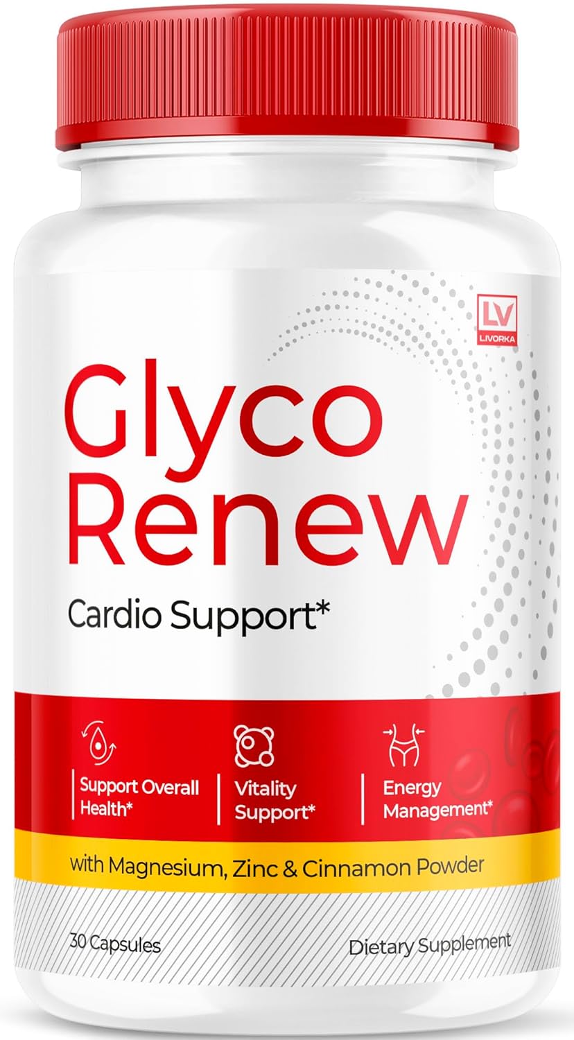 Glyco Renew Blood Support Supplement - 30 Capsules for Ripped Support
