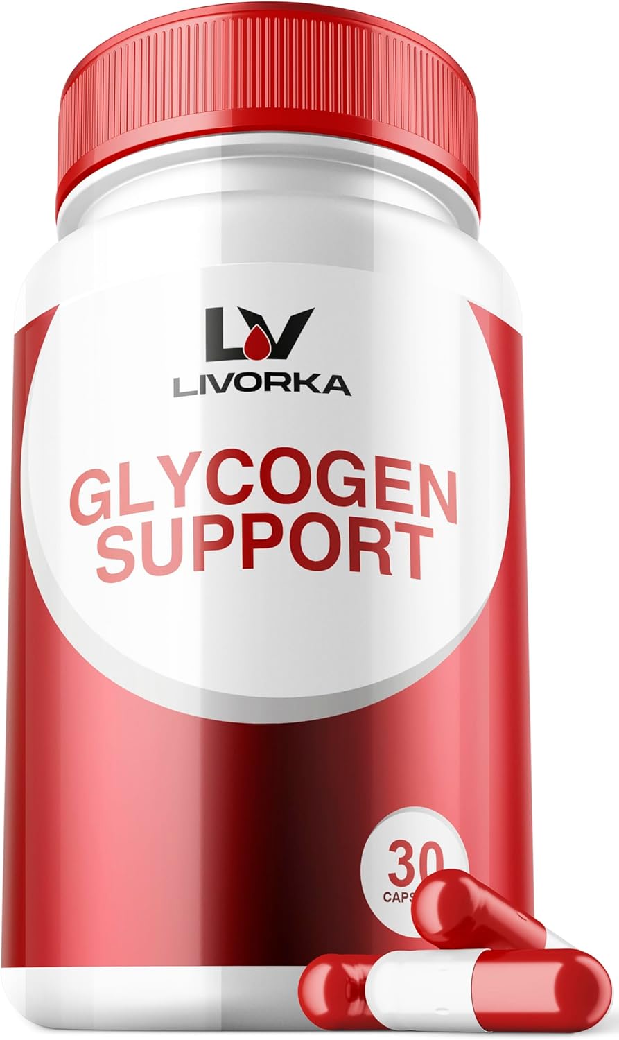 Glycogen Control Formula - 30 Capsules for 30 Days, Powerful Ingredients, Supports Glycogen Levels