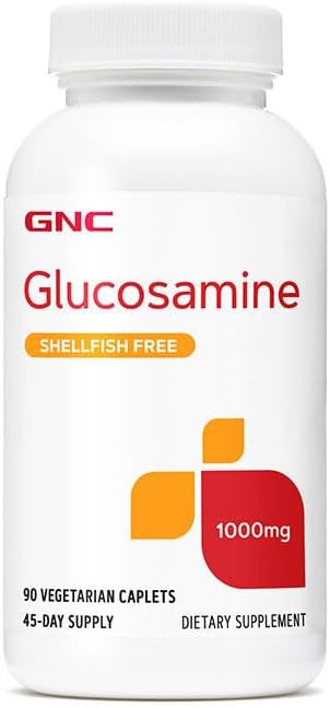 GNC Glucosamine 1000mg Supplement for Healthy Joints, Joint Flexibility Support, 45 Servings