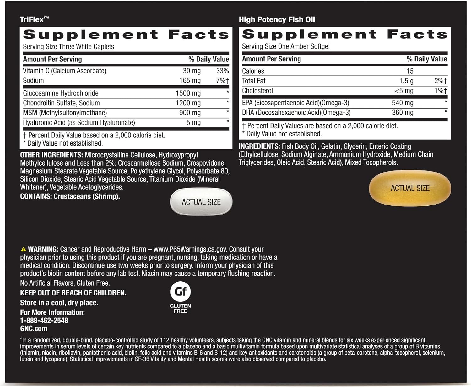 GNC Mega Men Joint Vitapak | Promotes Joint and Heart Health, Energy, and Antioxidants | 30 Tablets