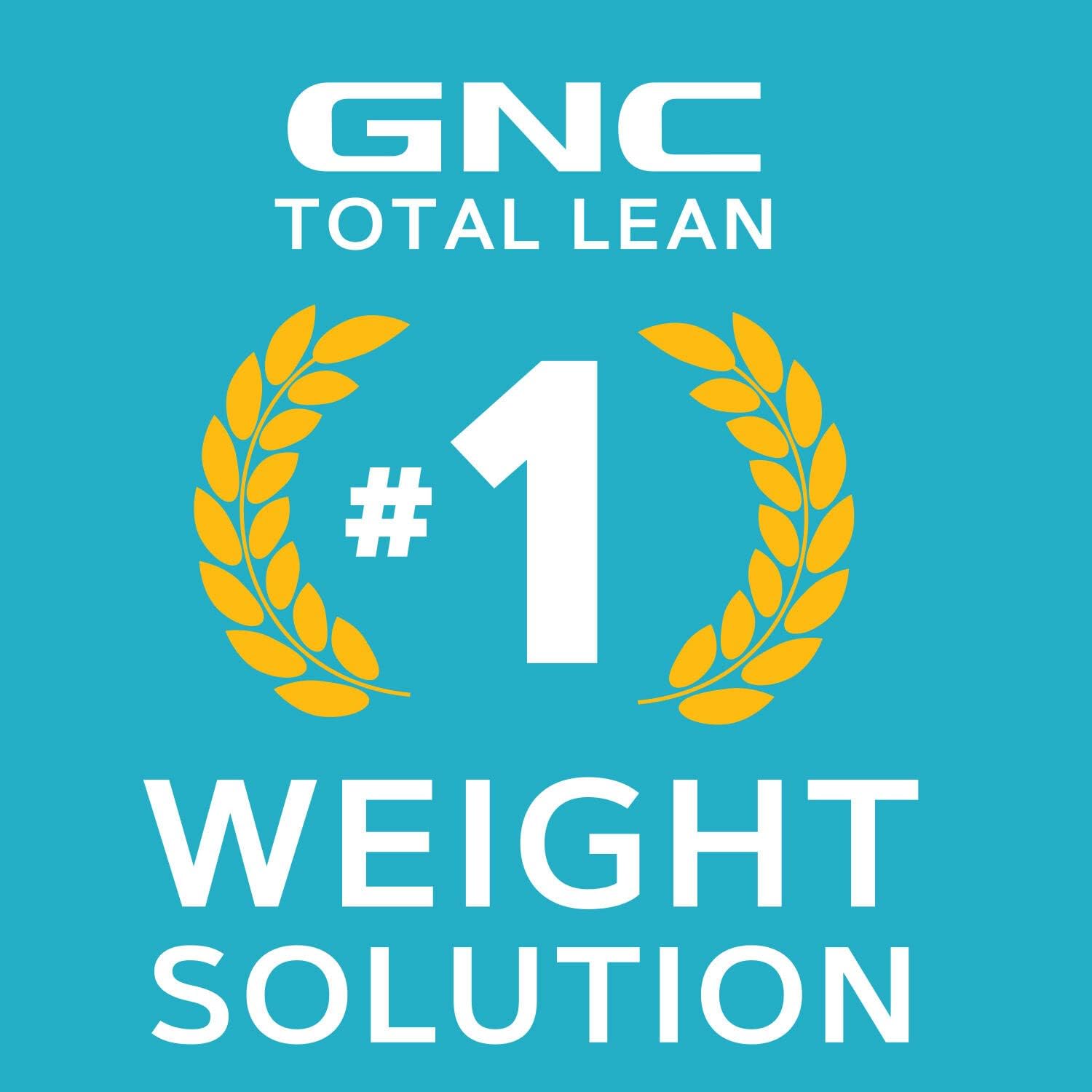 GNC Total Lean Shake 25 Protein Powder - French Vanilla Flavor | 25g Protein per Serving | 16 Servings Meal Replacement Shake