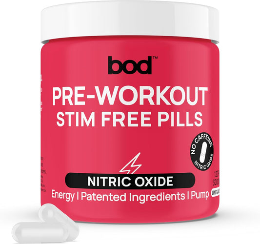 Goba Tea BOD Pre Workout Pills: Natural Green Tea, Electrolytes, L-Theanine, Beet Root - Energy & Endurance Support, Vegan, 120 Pills - BoostGo Australia
