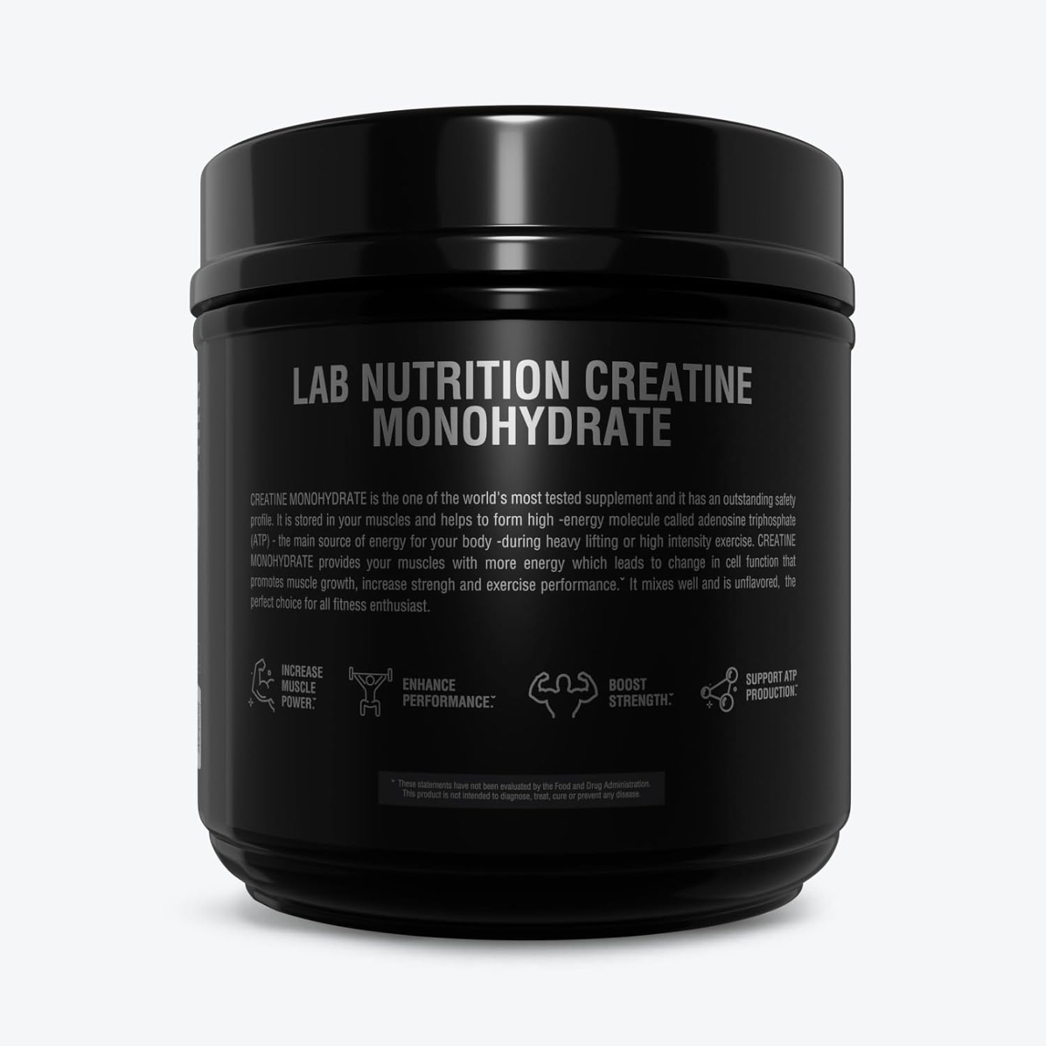 GOL Lab Nutrition Micronized Creatine Monohydrate Powder - 500G, 100 Servings, Unflavored, Keto Friendly