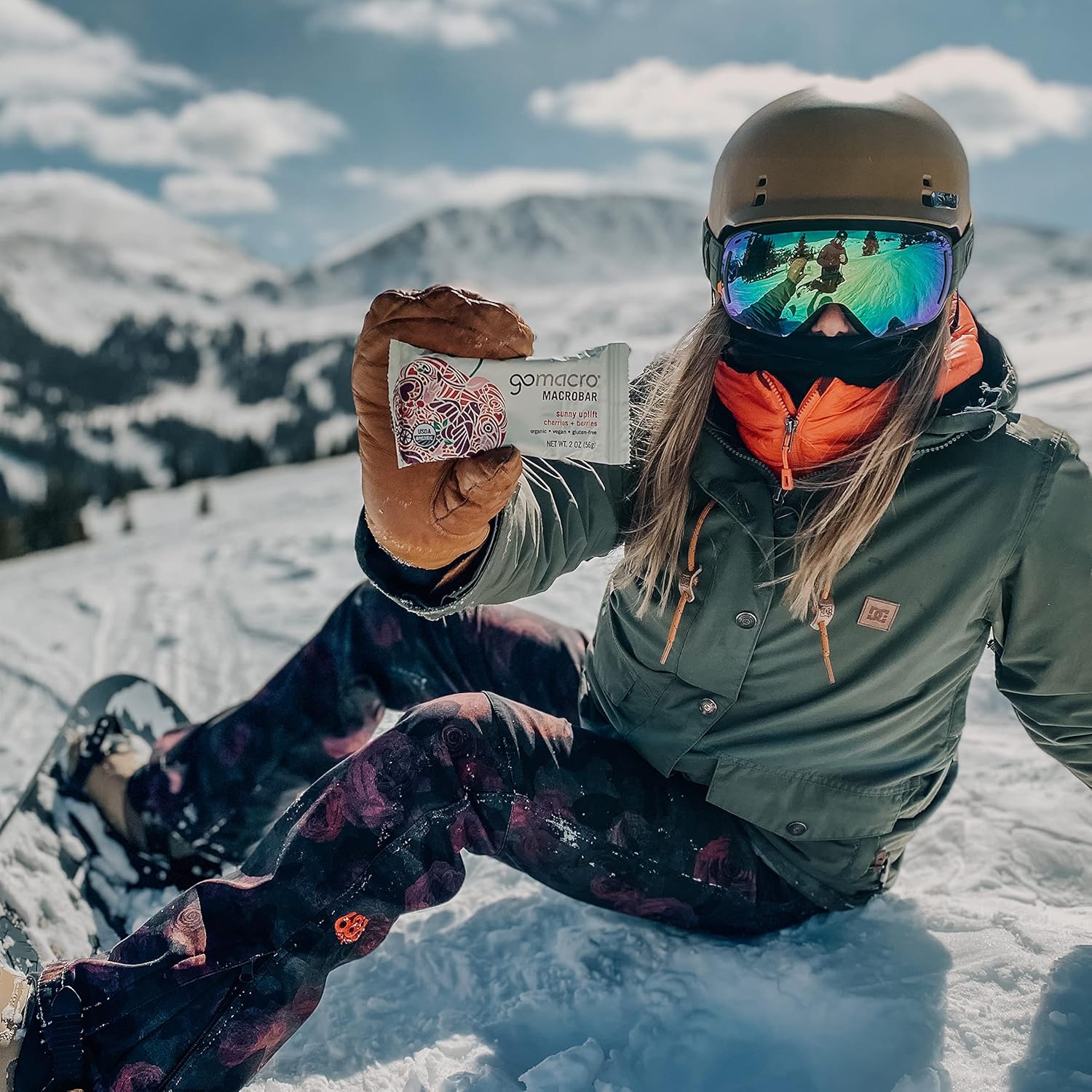 GoMacro Organic Vegan Snack Bars - Cherries and Berries Flavor - 2 Ounce Bars (Pack of 12)