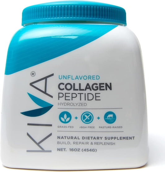 Grass-Fed Collagen Peptide Powder - 16 oz - Hydrolyzed for Better Absorption - Non-GMO & Gluten Free