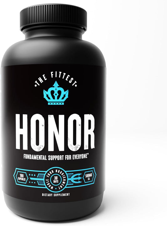 Grass Fed Liver & Bone Marrow Supplement for Energy, Collagen, Joint & Bone Health - 180 Capsules