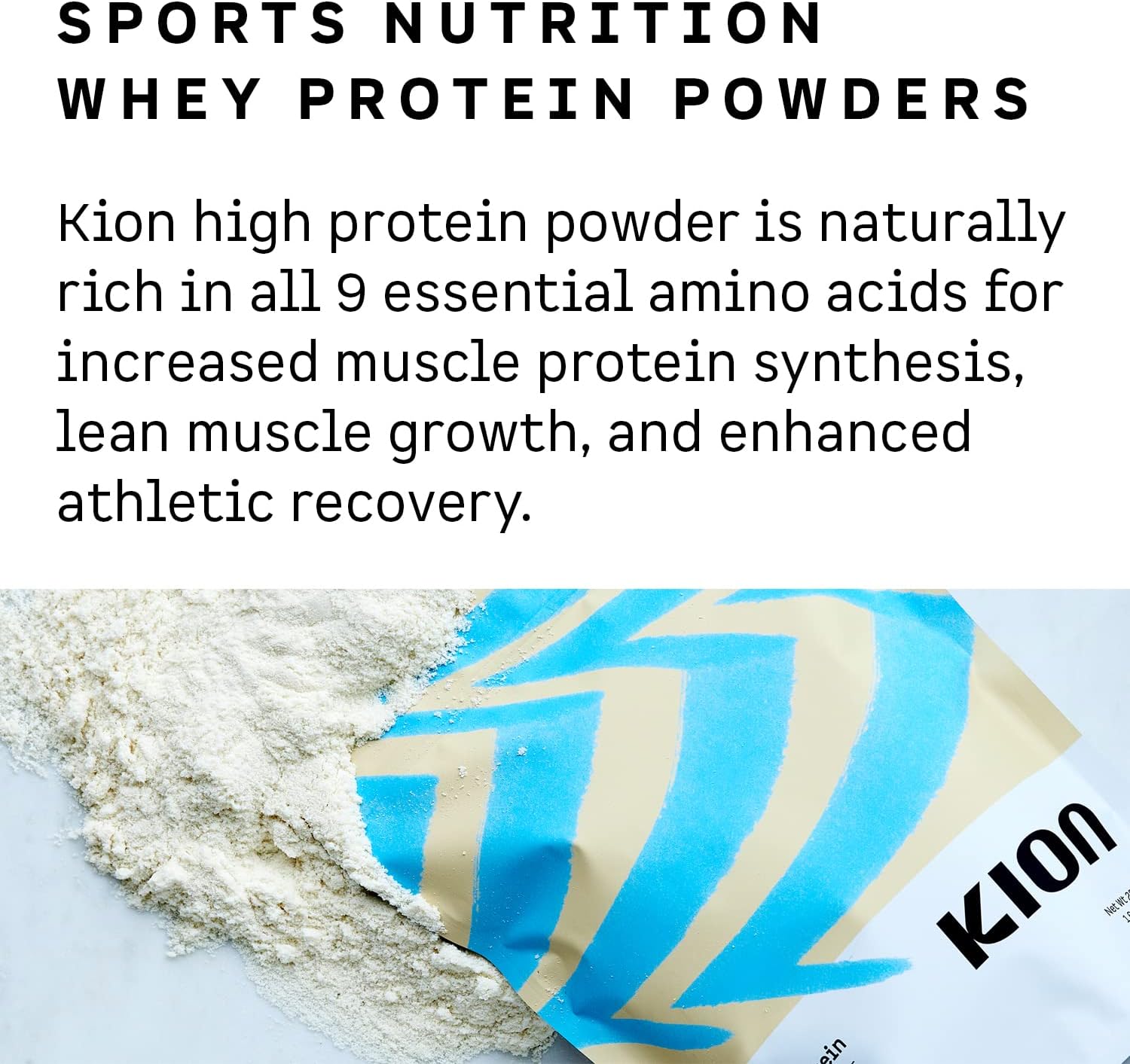 Grass-Fed & Pasture-Raised Whey Isolate Protein Powder - Rich Chocolate Flavor - 30 Servings by Kion Clean Protein - BoostGo Australia