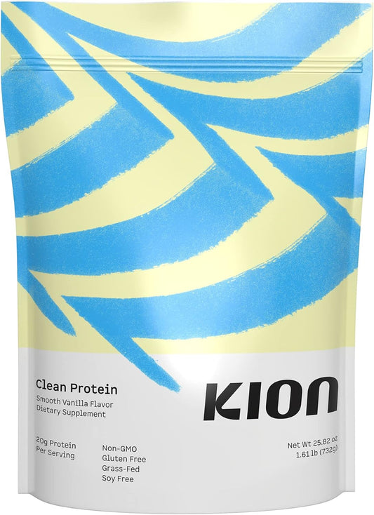 Grass-Fed Whey Isolate Protein Powder - Smooth Vanilla Flavor - 30 Servings