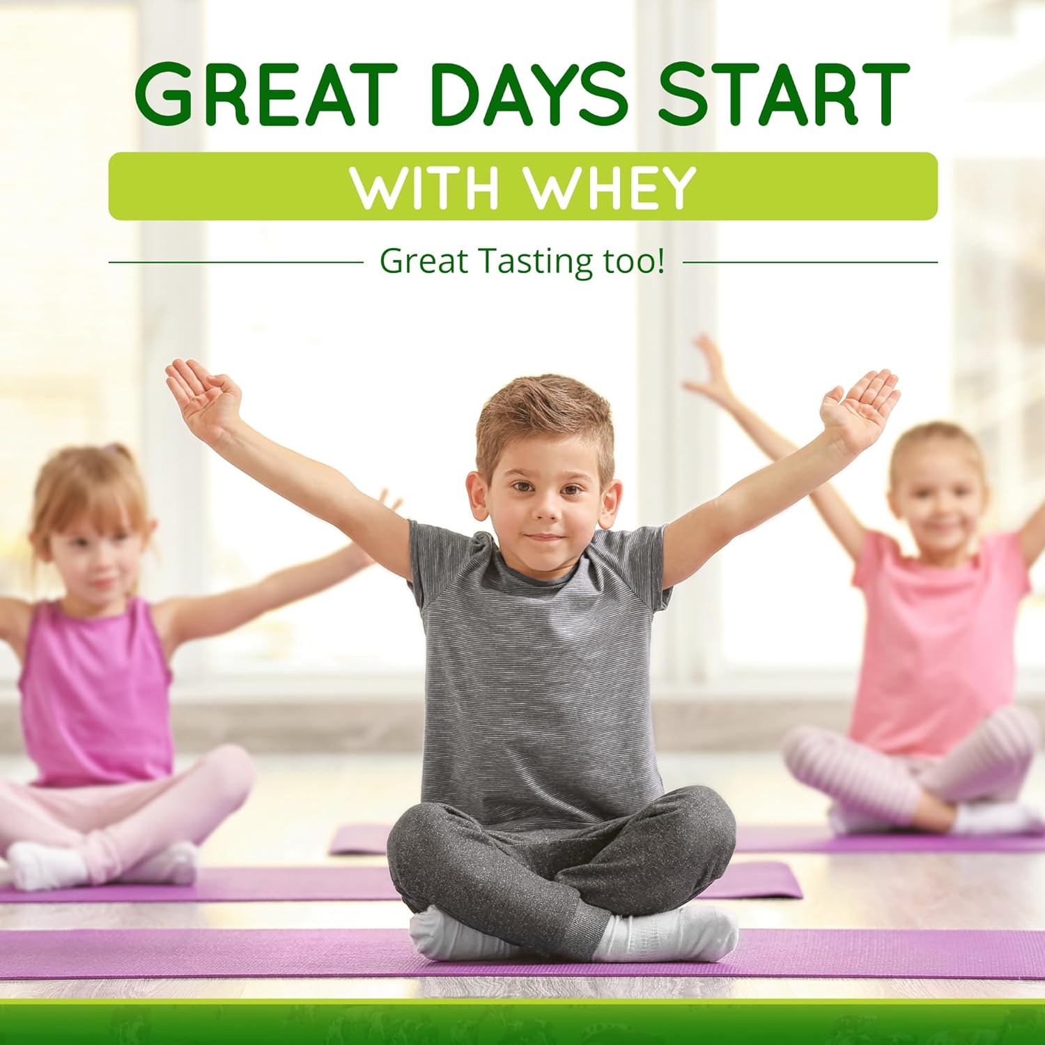 Grass-Fed Whey Protein Powder for Immune Vitality, Natural Vanilla - 2.5lbs (56 Servings), 15g Protein/Serve - Vital Whey
