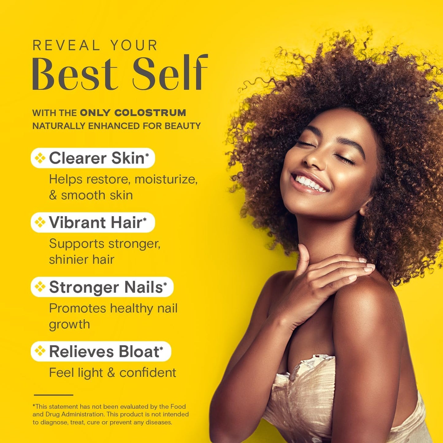 Grassfed Bovine Colostrum Powder Sticks for Gut Health, Immunity, and Wellness - Supports Hair, Skin, and Digestive Health - Made in USA