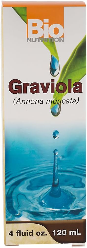 Graviola Liquid Supplement - 4 fl oz (750mg) Annona Muricata Soursop Extract
