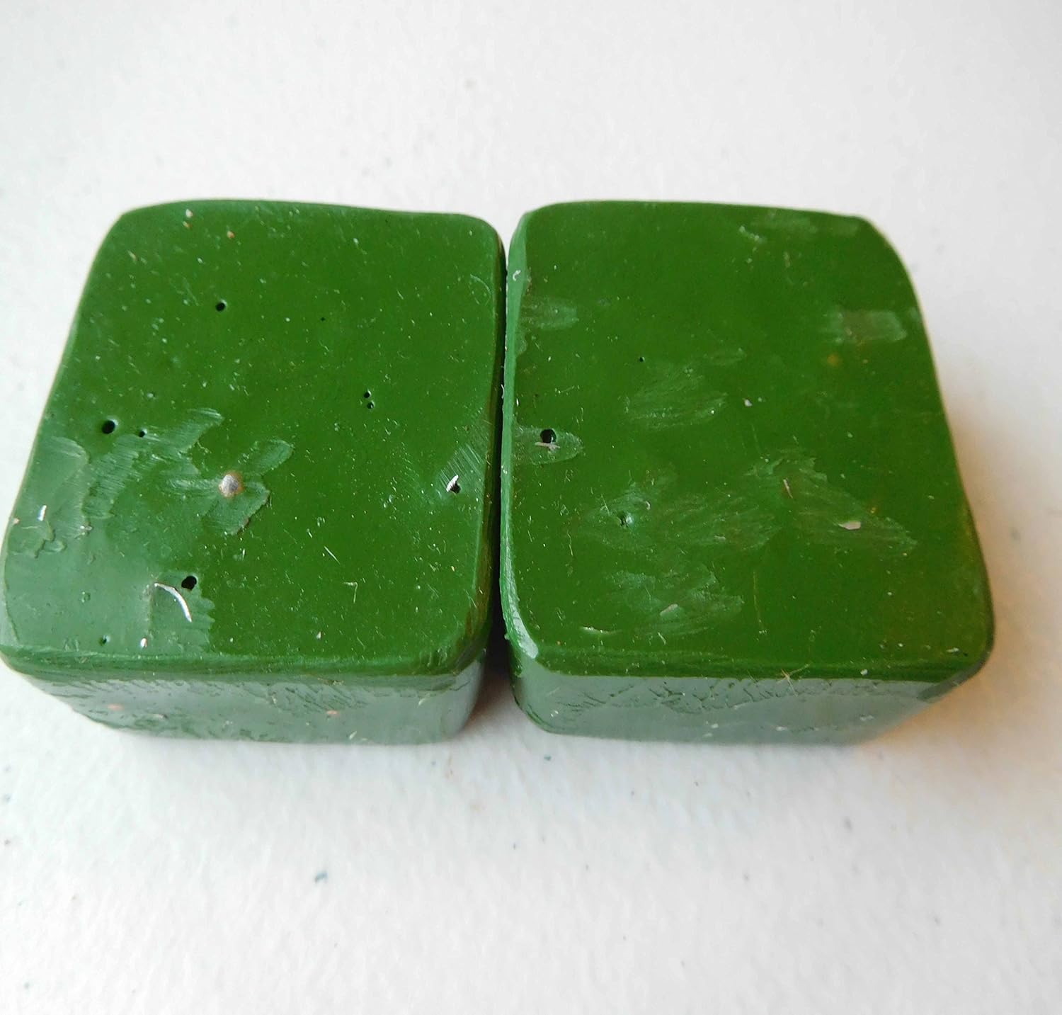 Green Chromium Oxide Mini Cube Tower Busters Crystal Orgone - Green Chromium Oxide Variant