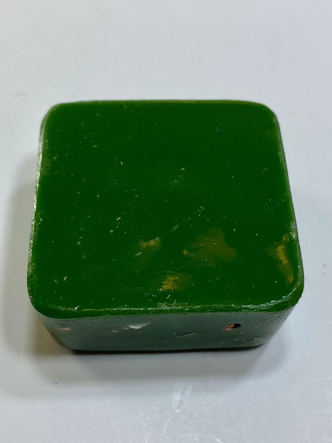 Green Chromium Oxide Mini Cube Tower Busters Crystal Orgone - Green Chromium Oxide Variant