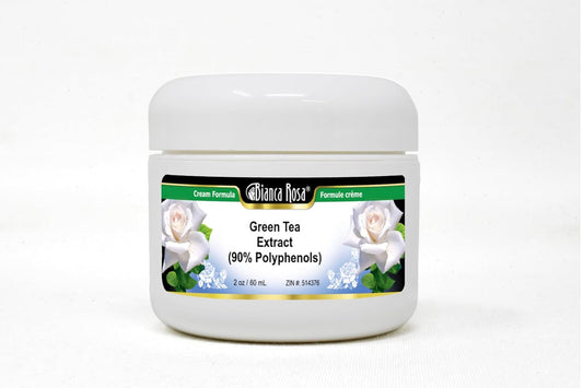 Green Tea Extract Cream with 90% Polyphenols - 2 oz - Bianca Rosa