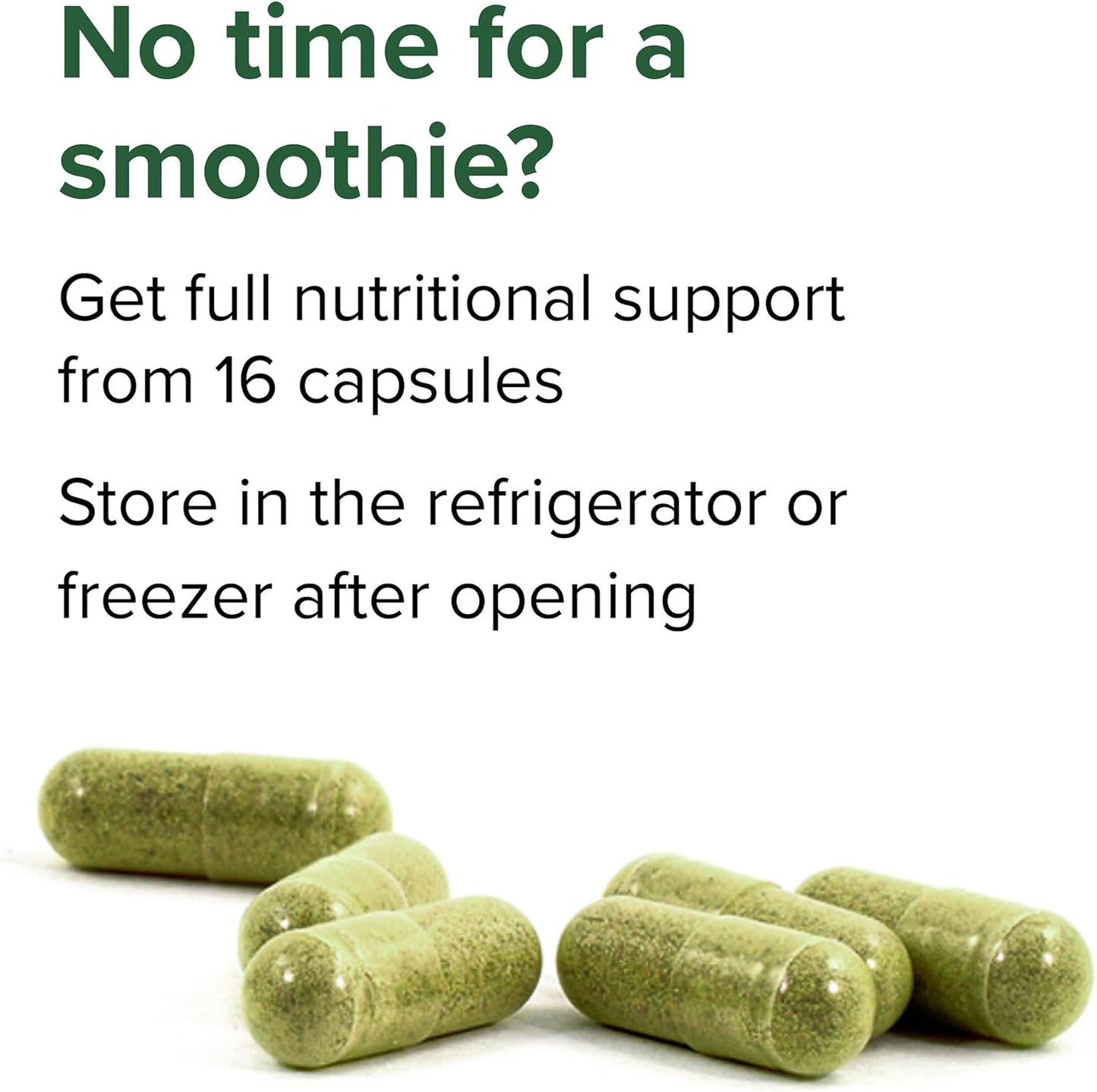 Green Vibrance Vegan Superfood Pills - 240 Count for Vibrant Health