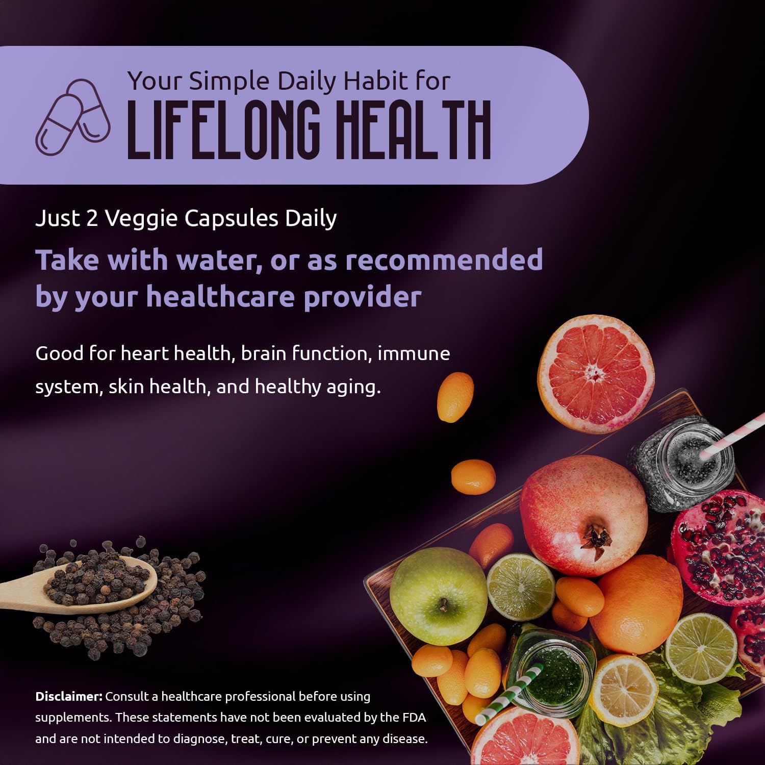 GROOVE Oh Grape Resveratrol Supplement 525mg | Cognitive Function, Heart Health, Immune System Support | With Zinc, Magnesium & Essential Nutrients | 60 Capsules