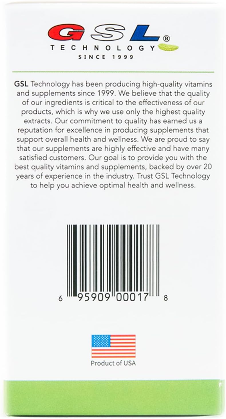 GSL Technology Multi-Vitamin 3 Pack - 180 Tablets, 11 Key Vitamins for Daily Nutritional Support, Made in USA for Overall Well-Being