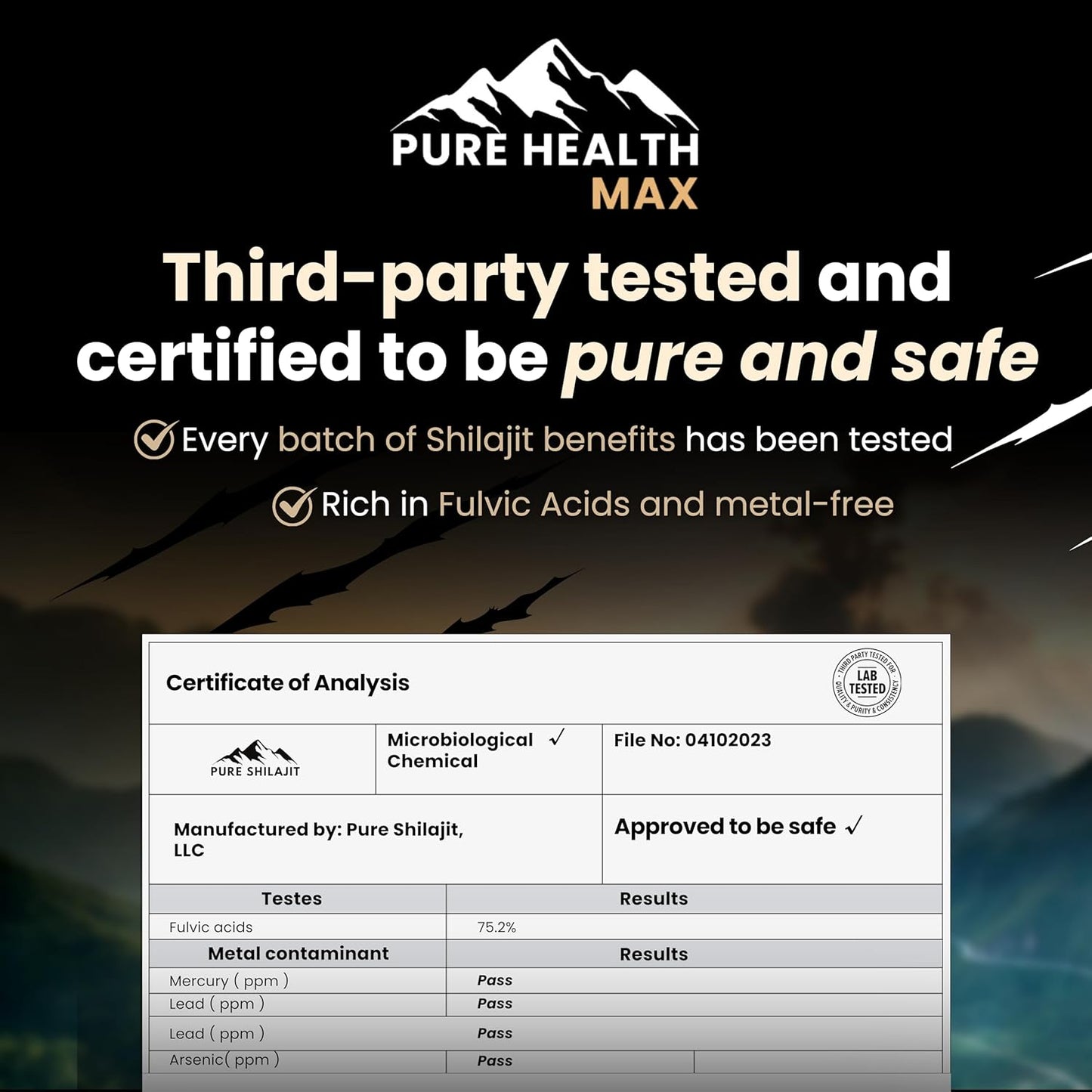 Gummies with Heightener and Pure Shilajit for Enhanced Wellness