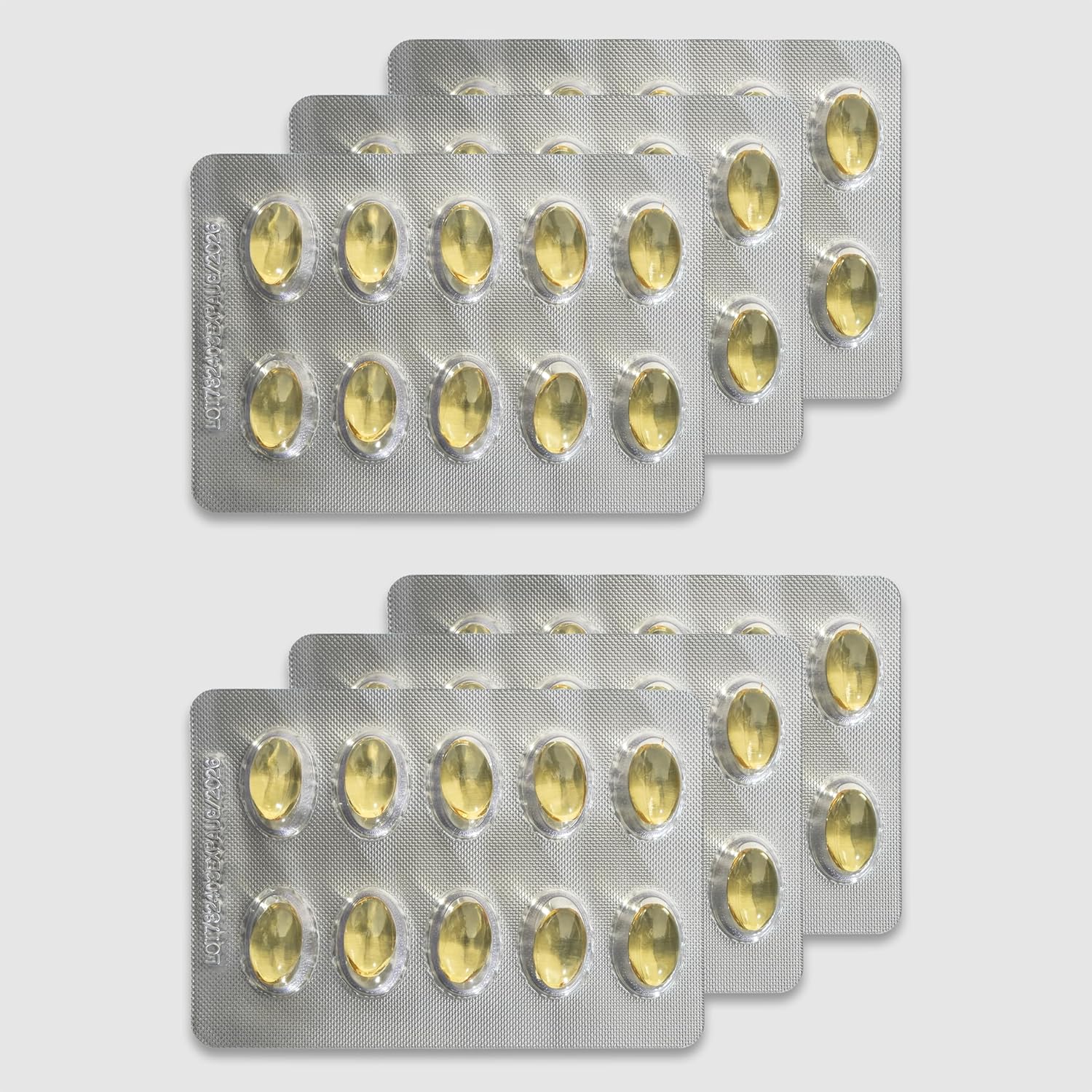HAIM DHA 1000 Omega-3 Fish Oil Capsules - High Purity 1000mg DHA, 50mg DPA, 1100mg Omega-3 - 90 Servings