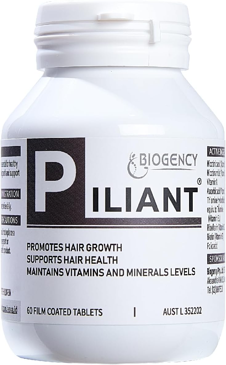Hair Growth Supplement with NAD+, Folic Acid, and Niacinamide - Promotes Black Hair Growth and Metabolism - 60 Tablets for Men and Women