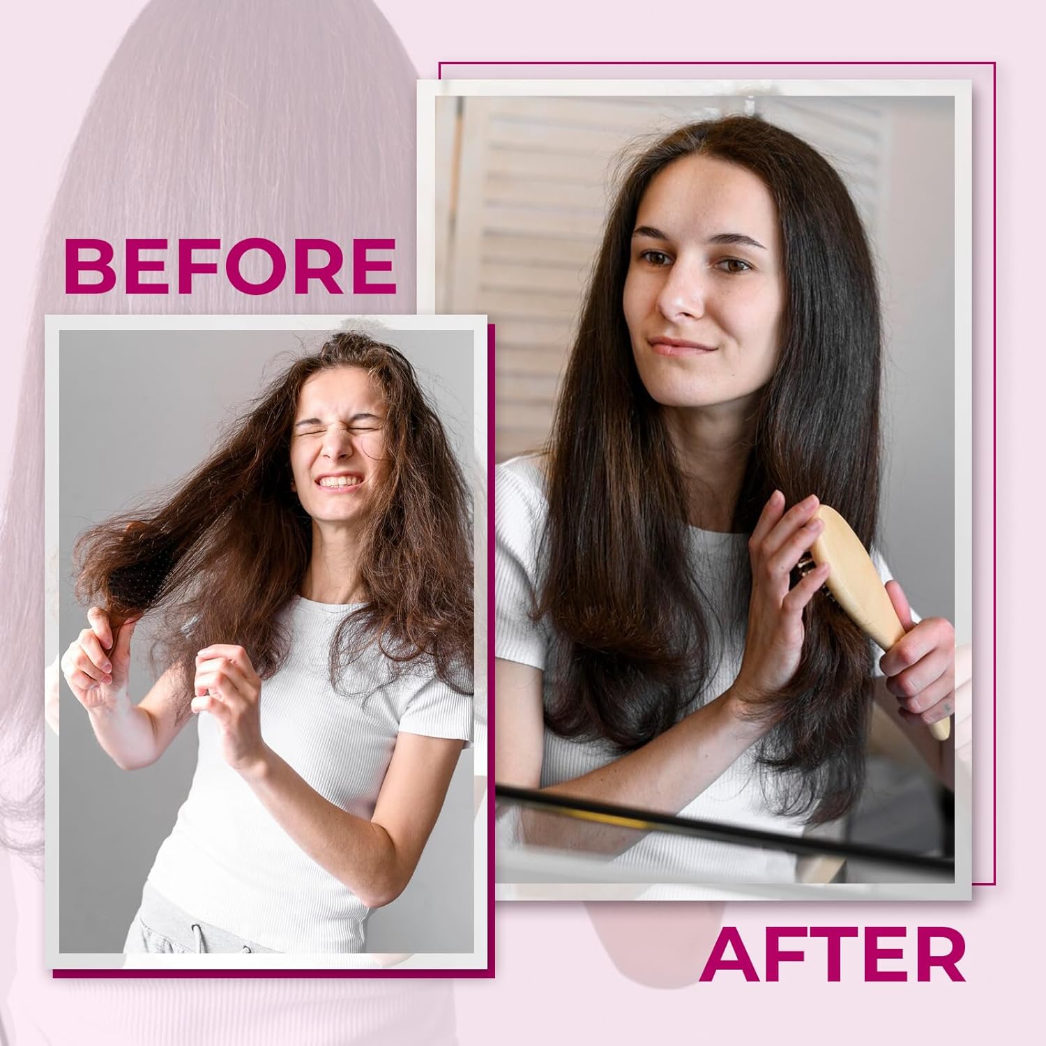 Hair Growth Vitamins with Biotin - Skin, Nail, Hair Supplement - 30 Tablets - USA Made