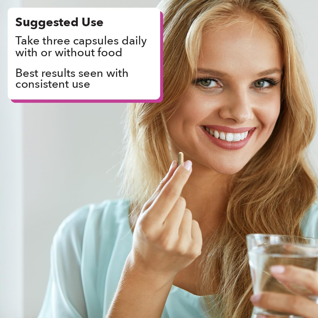 Hair, Nail & Skincare Supplement with Biotin, Collagen, Horsetail, MSM & Turmeric - Supports Healthy Hair, Nails, and Skin - Acne-Fighting - Nail Strengthener - 180 Capsules - BoostGo Australia