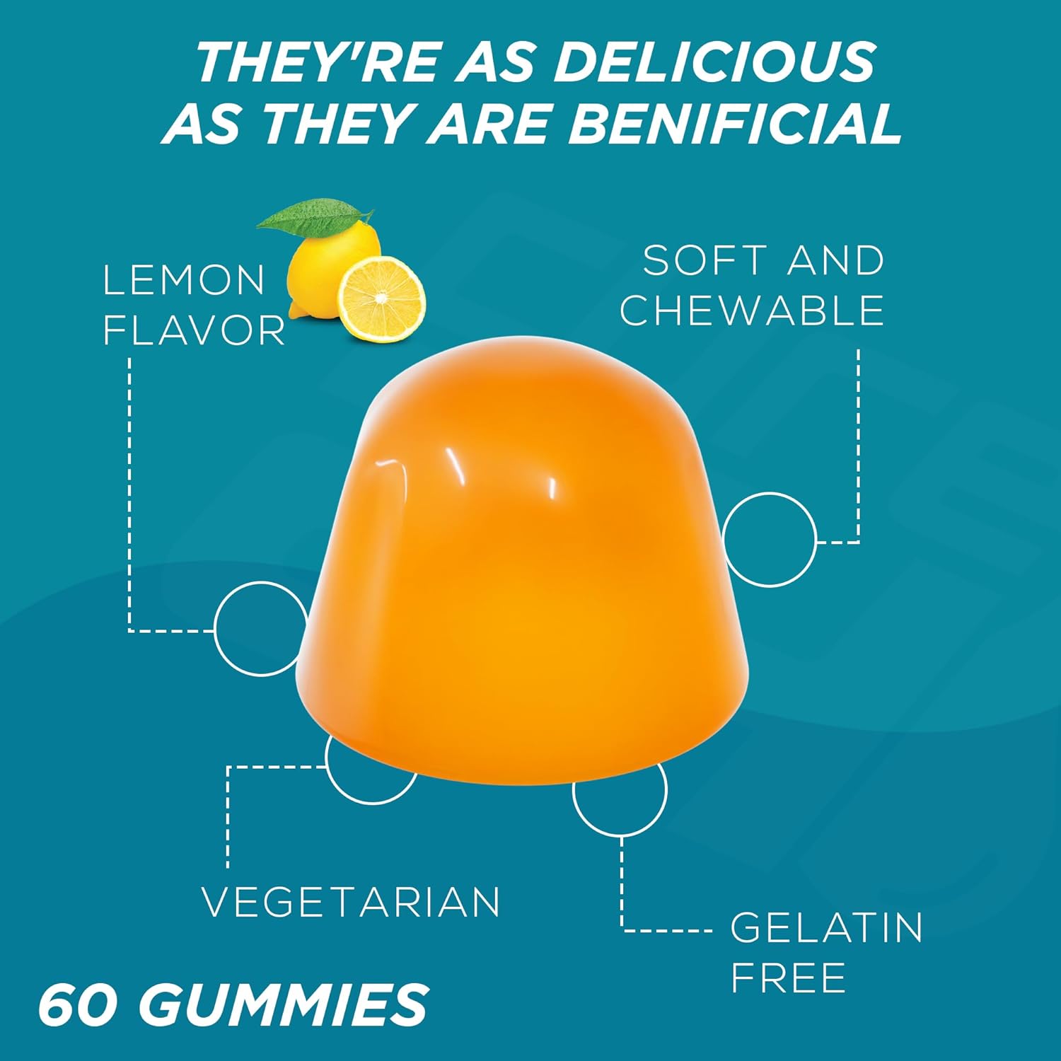 Hair, Skin, and Nail Growth Support Gummies with Biotin, Vitamin C, E, Collagen, and Zinc - 60 Gummies USA Made - BoostGo Australia