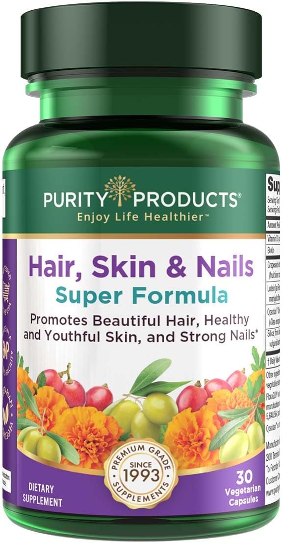 Hair, Skin, and Nails Super Formula - 30 Capsules by Purity Products
