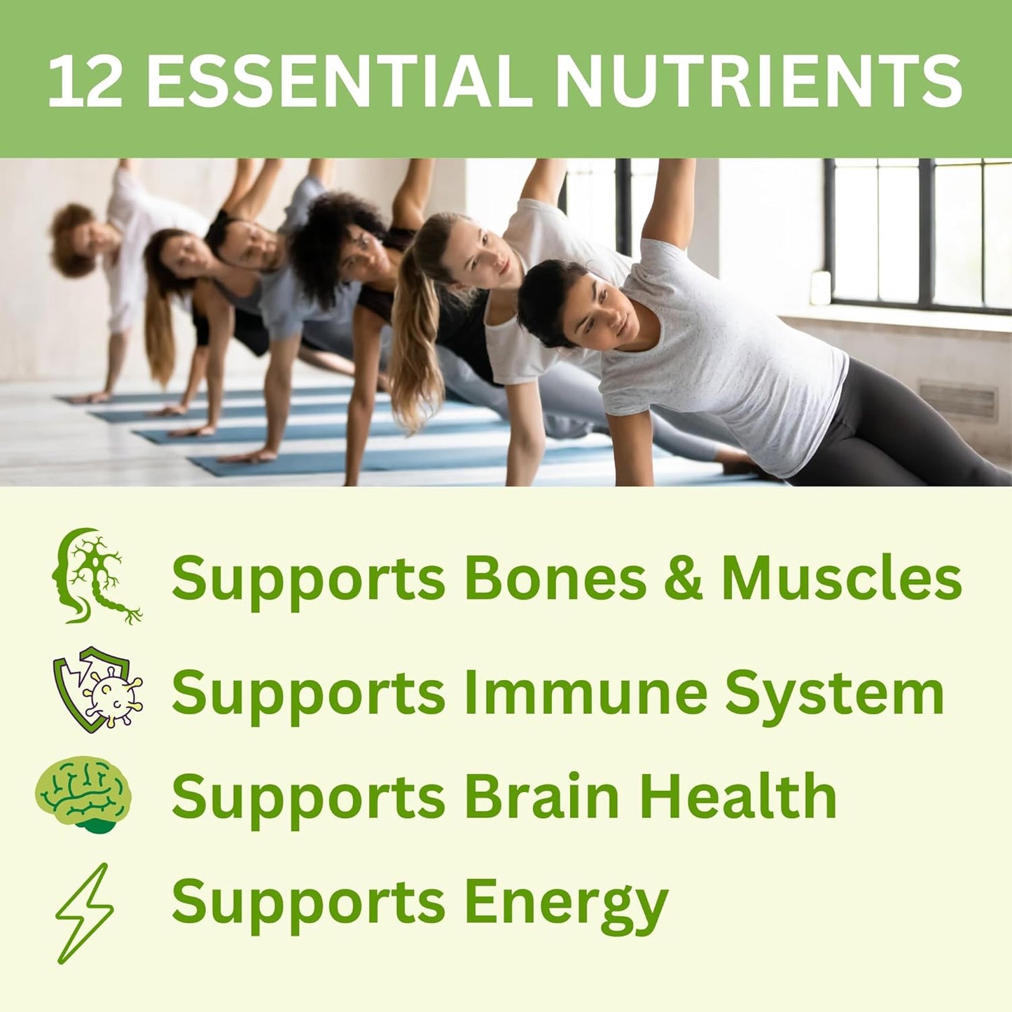 Halal Multivitamins for Adults | Greenfield Nutritions | 90 Gelatin-Free Gummy Vitamins with Essential Nutrients for Men & Women