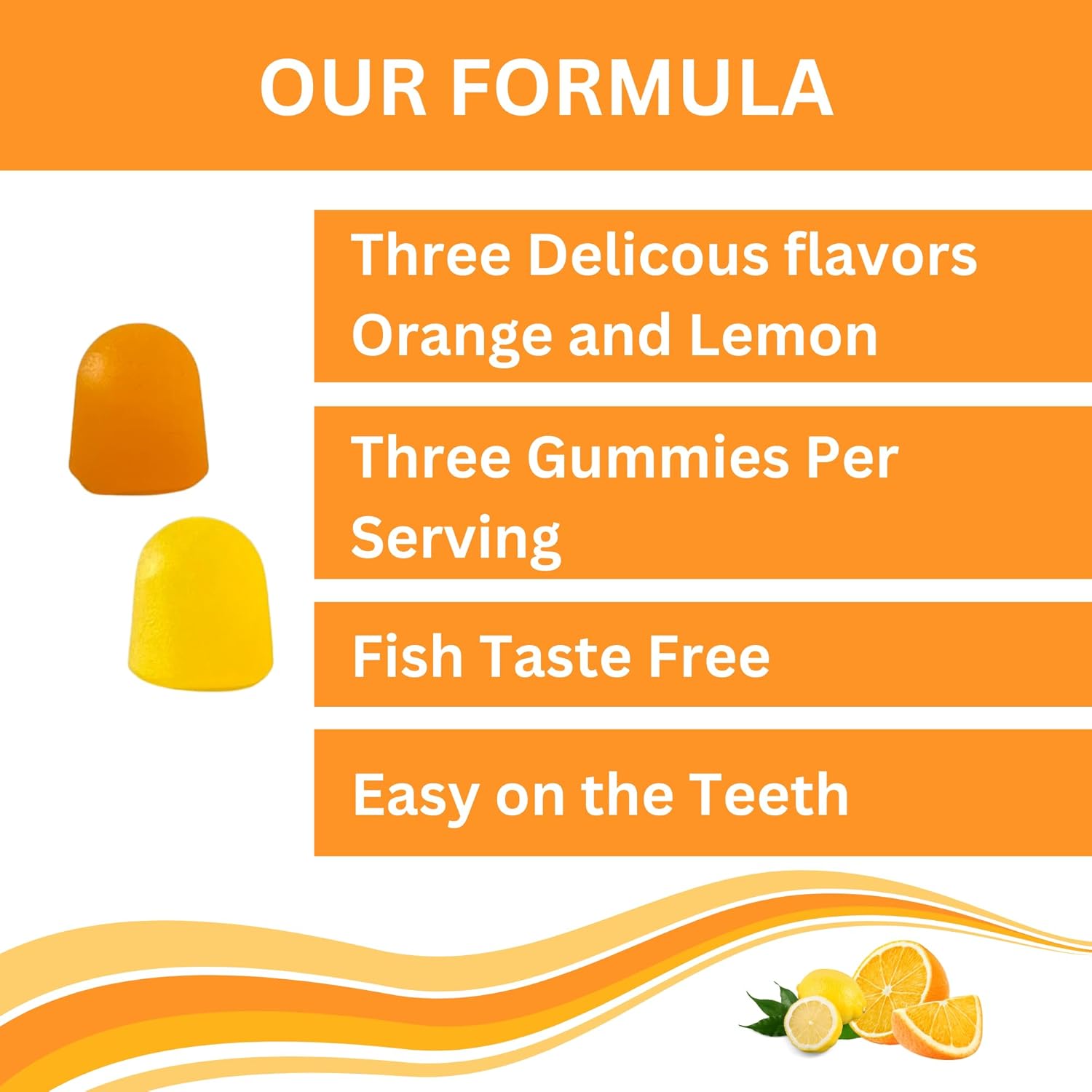 Halal Omega 3 Gummies for Kids - Brain & Immune Health Support - Vegan & Non-GMO Halal Gummy Vitamins