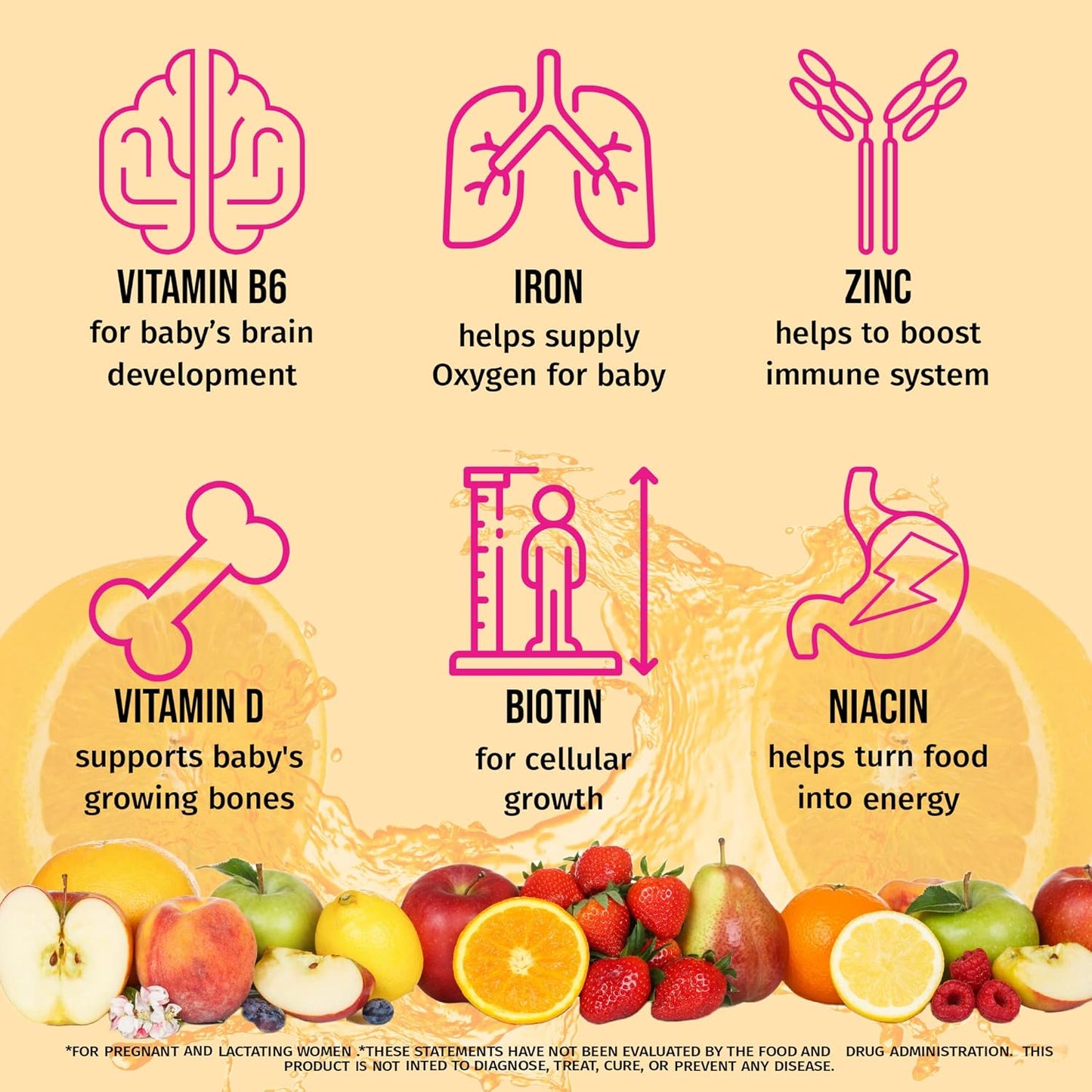 Halal Prenatal Vitamins with DHA, Folic Acid, and Vegan Formula for Women