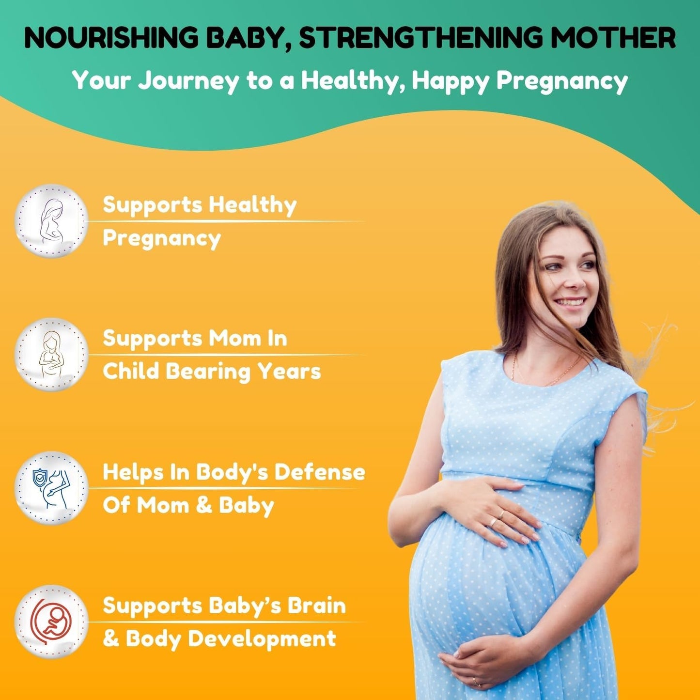 Halal Prenatal Vitamins with DHA, Folic Acid, and Vitamin C | High Potency Softgels for Pregnancy | Keto-Friendly Formula with Biotin & Iodine