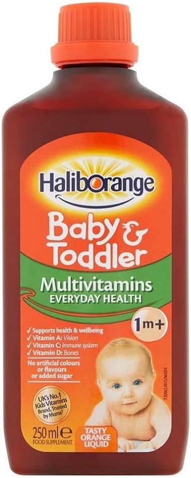 Haliborange Baby and Toddler Liquid Supplement 2 Pack Bundle - 250ml Each
