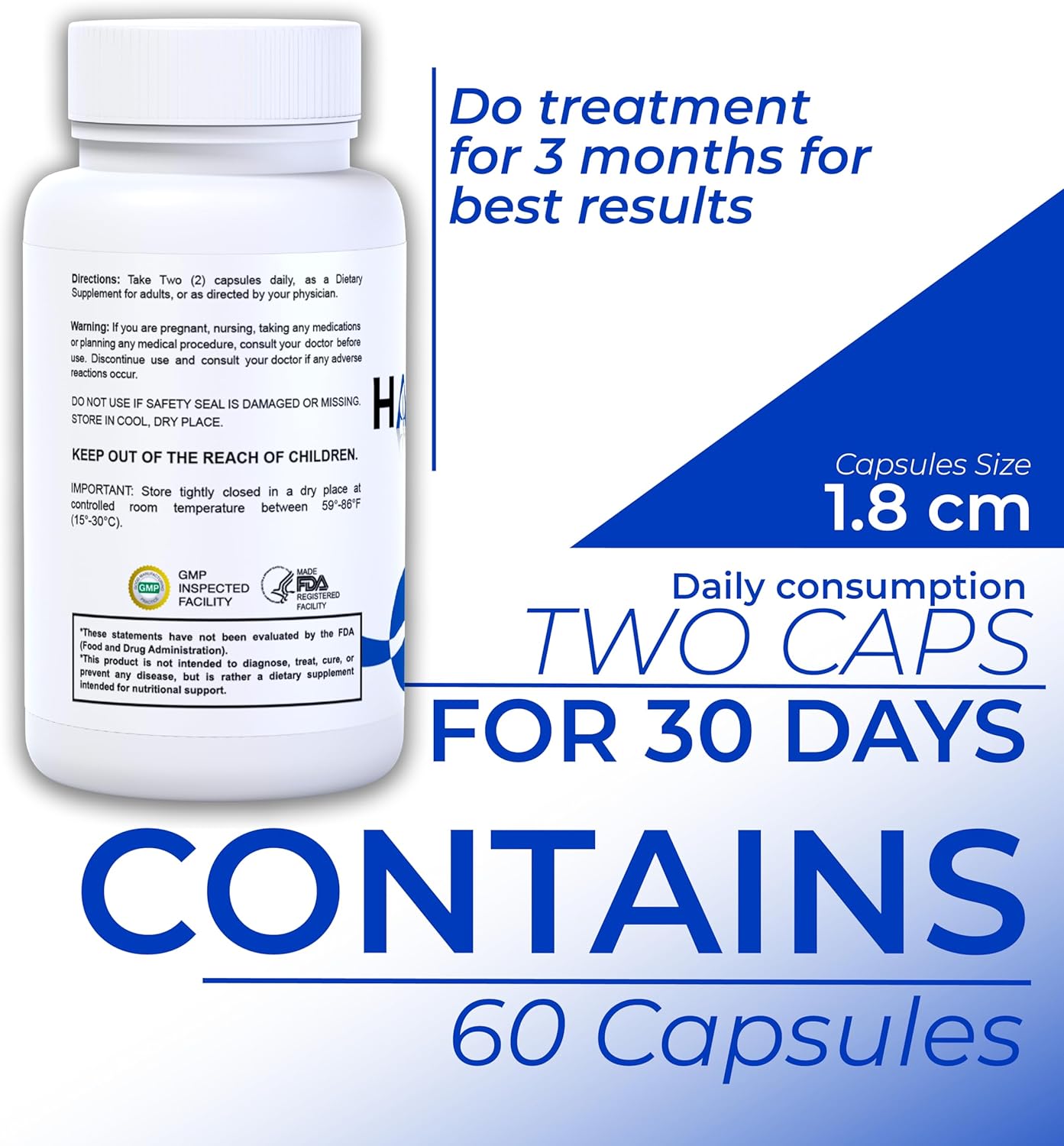 Hallusa Natural Prostate Inflammation Supplement - Prostatitis Relief - Prostate Pills - HALLPROST 60 Capsules