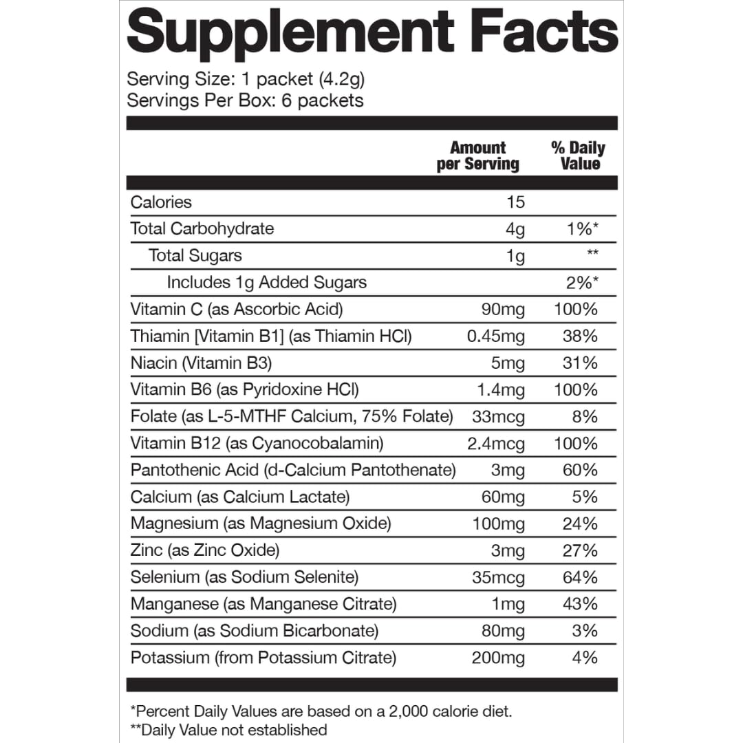 HALO Sport HALO Hydration Berry Electrolyte Drink Mix Packets for Sports and Cycling