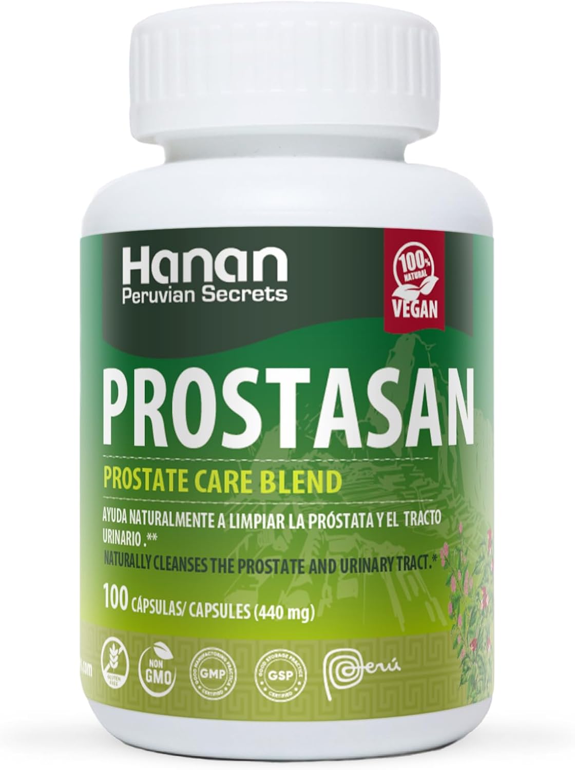 Hanan Prostasan Prostate Care Blend | 100 Capsules | Natural Support for Prostate and Urinary Tract Health