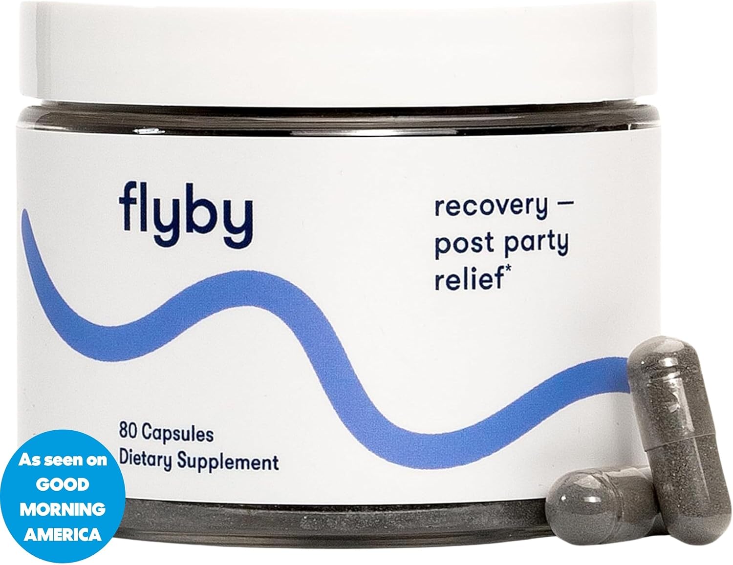 Hangover Recovery Supplement and Electrolyte Capsule Bundle - Say Goodbye to Hangovers with Flyby!™