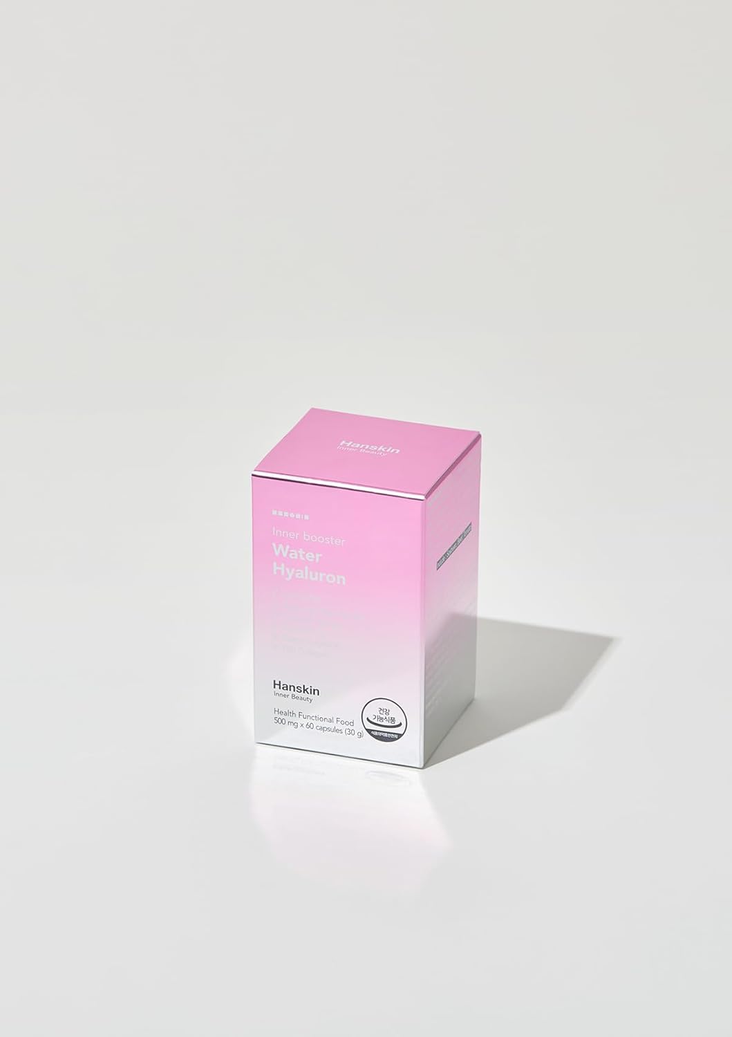 Hanskin Hyaluronic Acid Capsules with L-Cysteine, Biotin, Vitamin C, Collagen | Skin & Joint Health Supplement | 60 Capsules