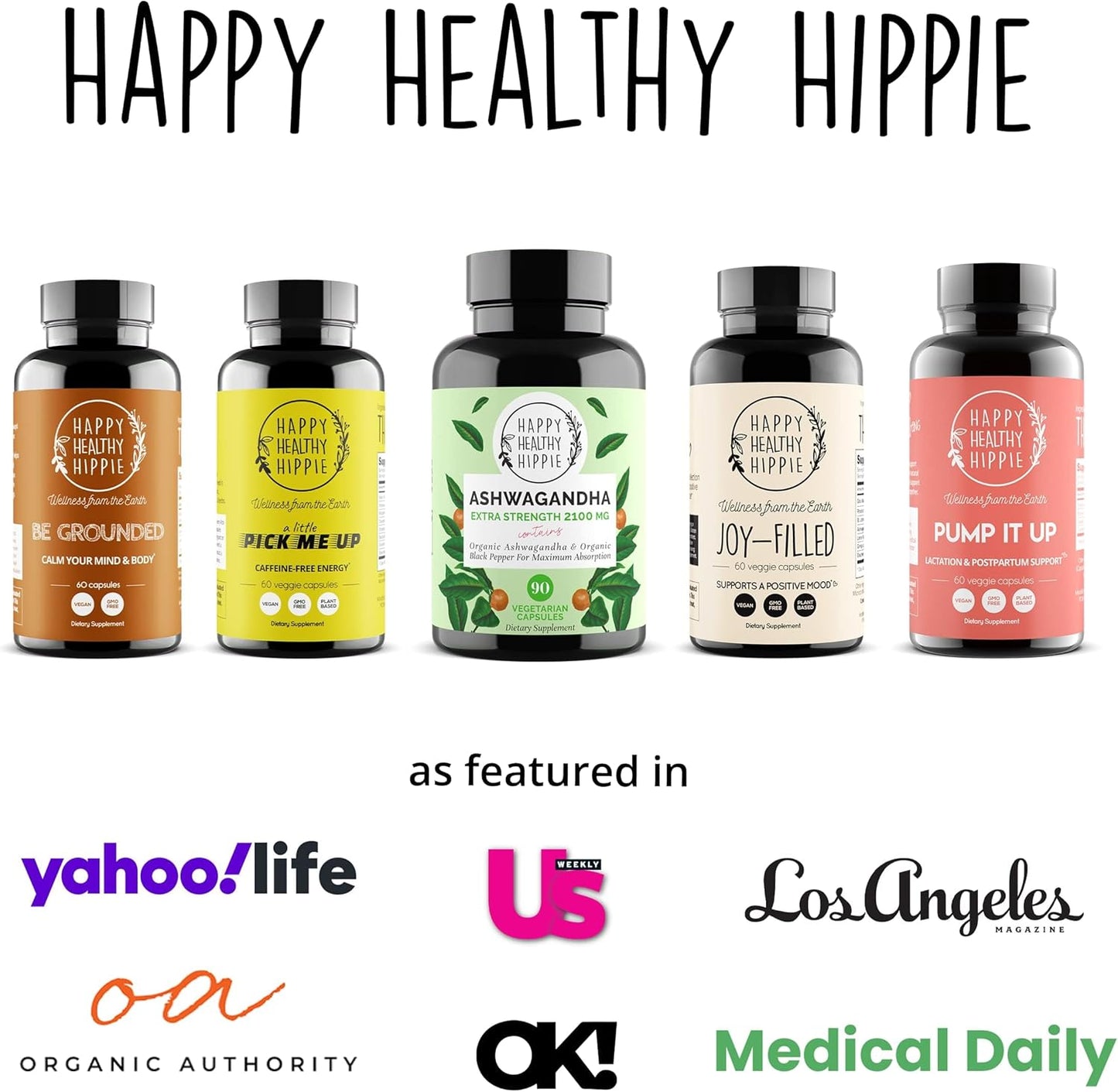 Happy Healthy Hippie Hormone Balance Supplement & Beetroot Capsules Bundle - 240 Capsules for Hormonal Balance