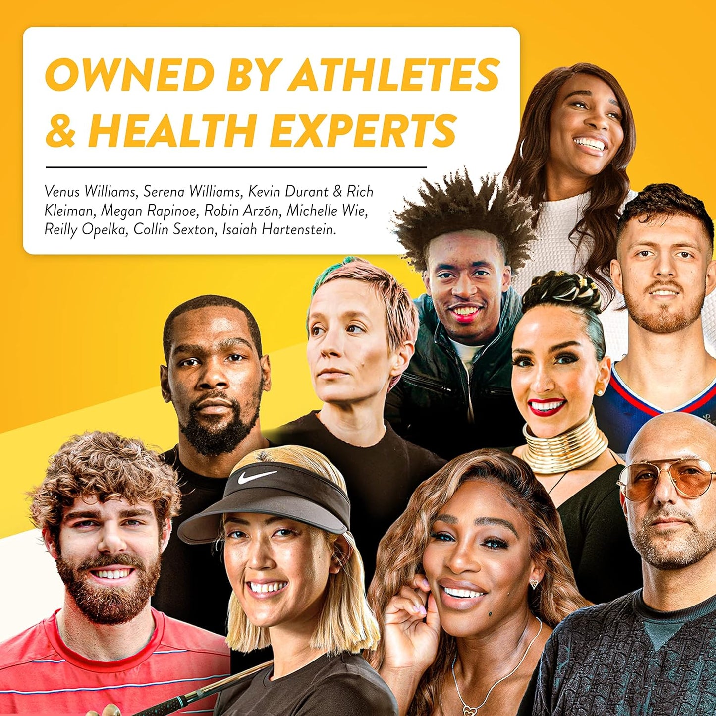 Happy Viking Vanilla Bean Vegan Plant Protein Shakes by Venus Williams - 20g Protein, Omega-3, 9 Amino Acids, BCAAs - Gluten-Free, Non-GMO, Ready to Drink - Pack of 12 (11oz)