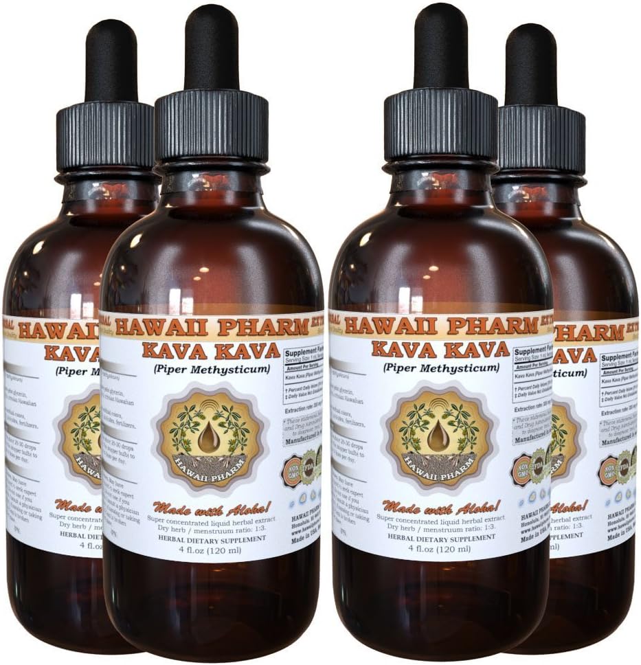 Hawaii Pharm Kava Kava Liquid Extract - 16 oz Supplement Tincture