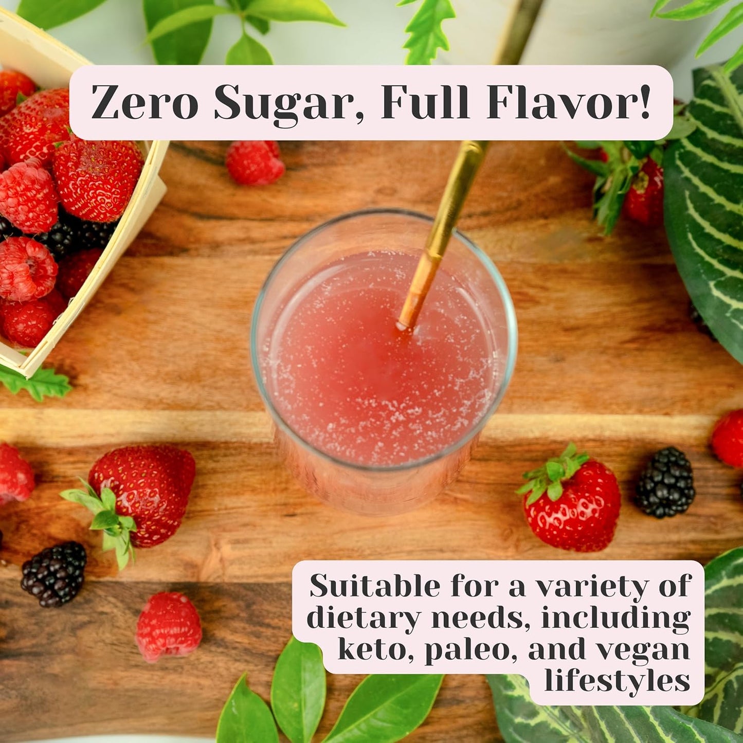 Hay's Naturals Mixed Berry Energy Drink Mix - 30 Packets | Sugar-Free with ATP, B-Vitamins, Electrolytes & Purenergy for Muscle Recovery