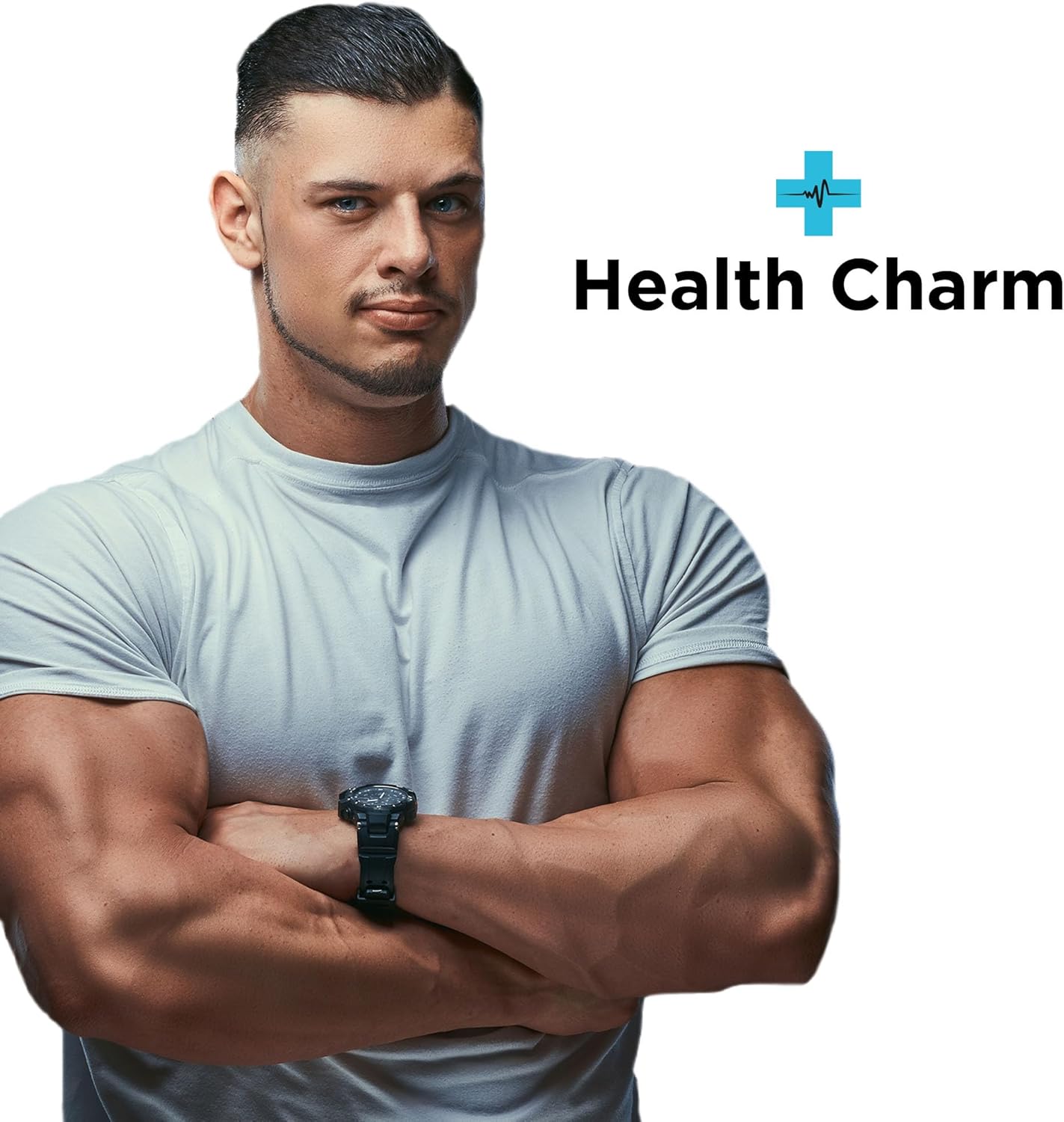 Health Charm Supplement for Men - 2 Month Supply of All Natural Health Charm Capsules