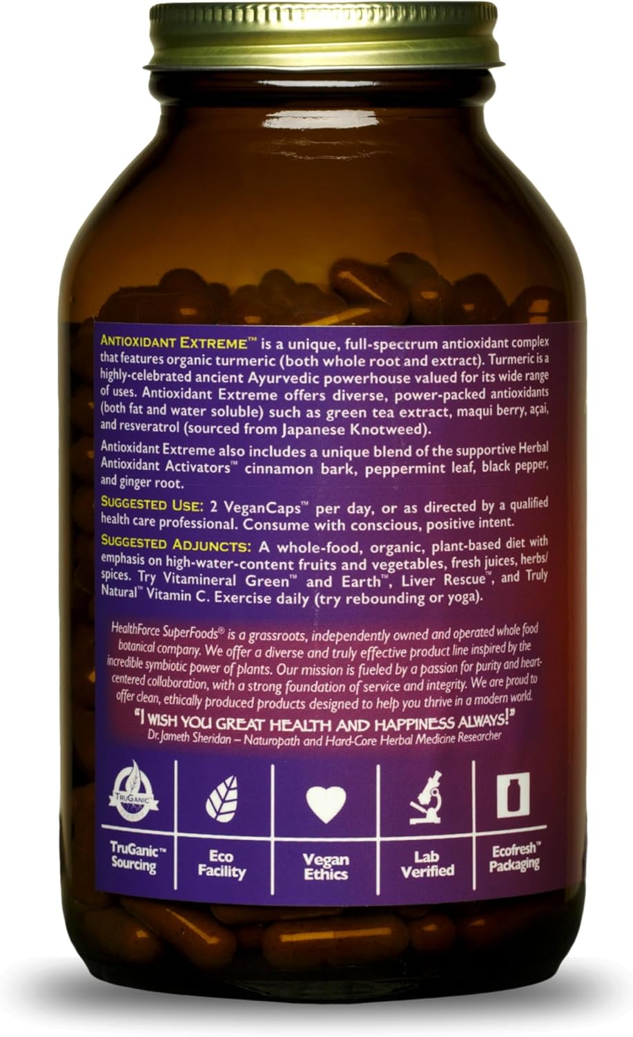 HealthForce SuperFoods Digestion Enhancement Enzymes - 240 Vegan Capsules for Improved Digestive Health