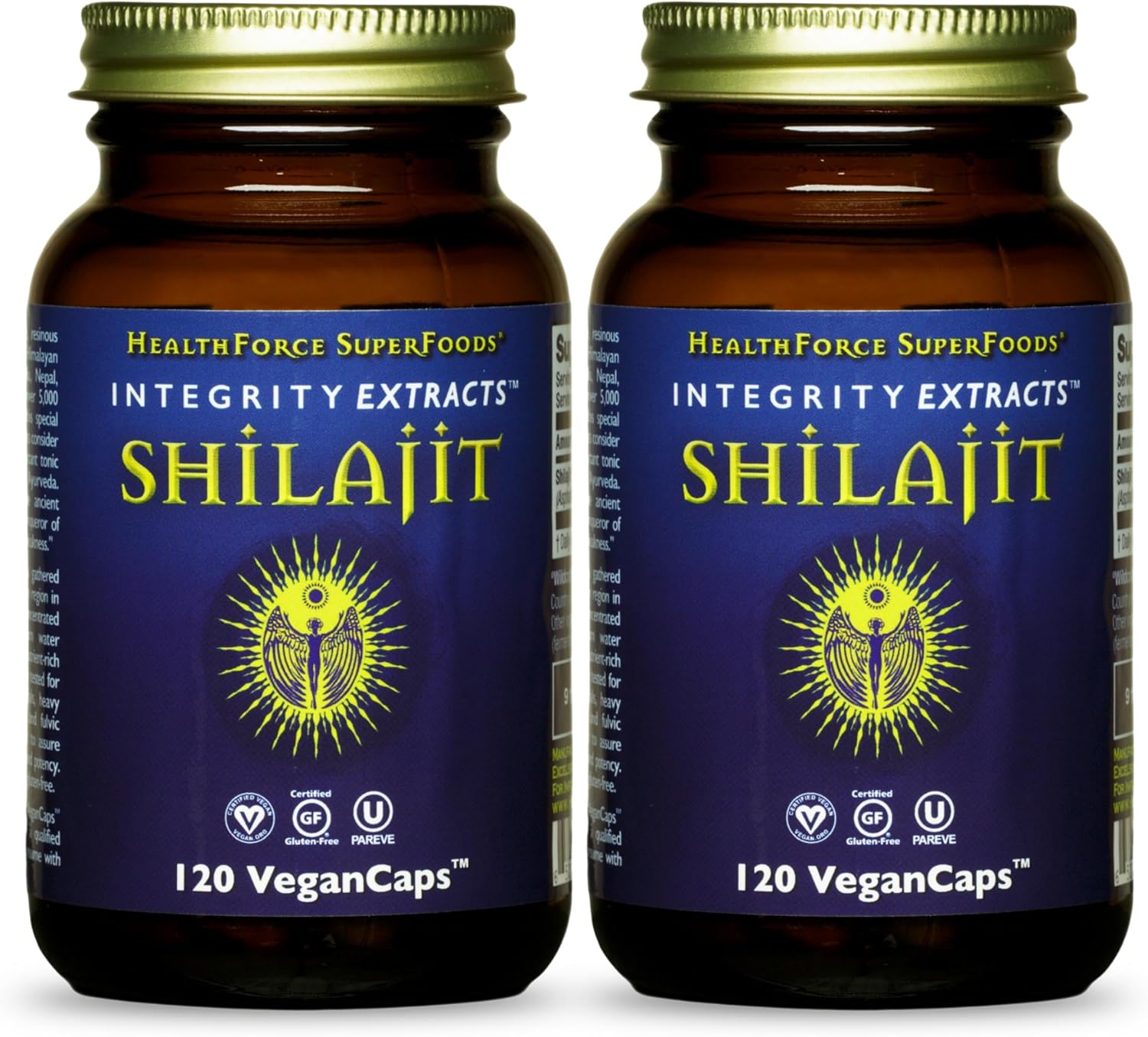 HealthForce SuperFoods Shilajit 240 VeganCaps - 2 Pack