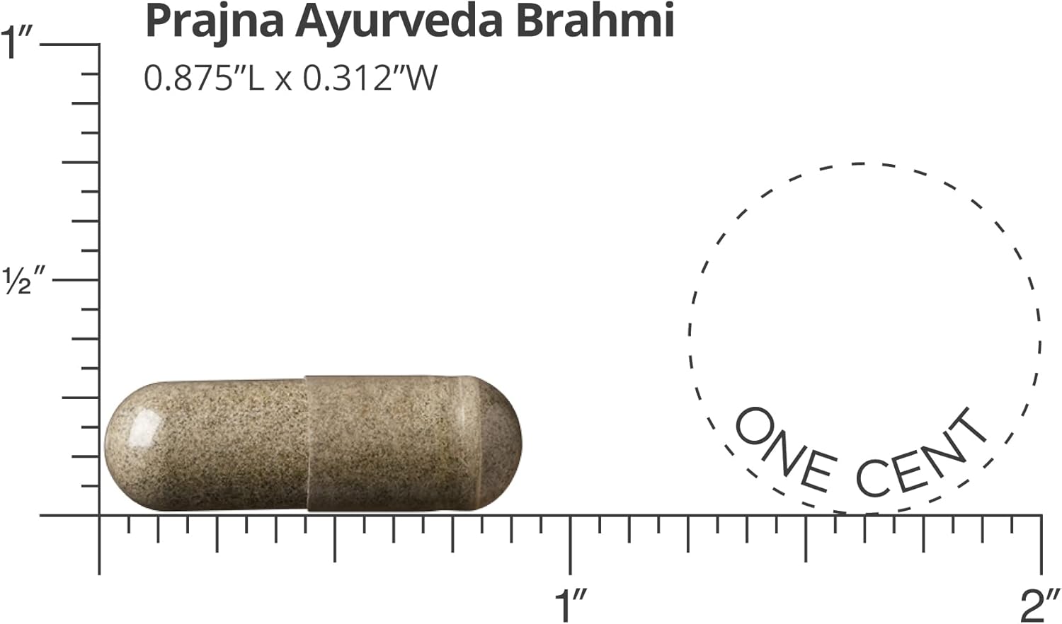 Healthy Directions Dr. Chaudhary’s Prajna Ayurveda Brahmi Formula with Synapsa for Memory - 500 mg Vegan, Gluten & Soy-Free